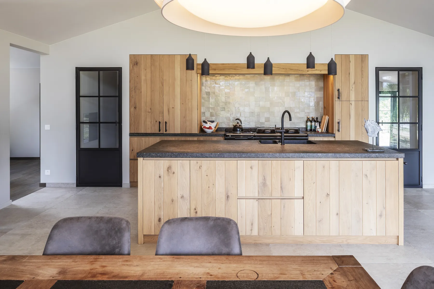Renovation and extension of a house DC Fortem