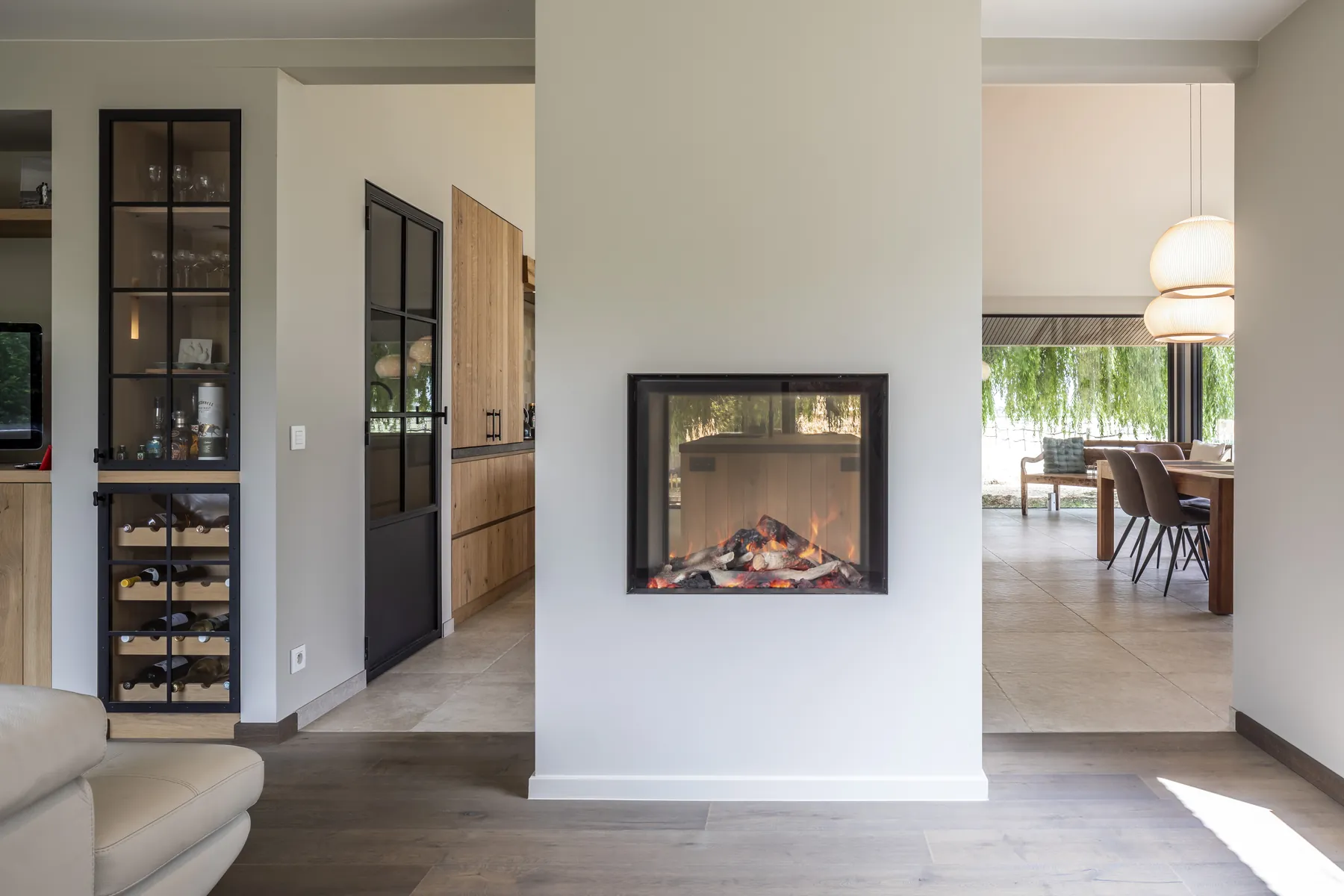 Renovation and extension of a house DC Fortem
